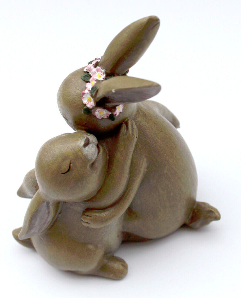 Hase Hasenpaar Mutter – Kind Dekoration Ostern Familie Tischd Figur Deko