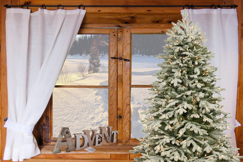 Wint H&F Holz Weihnachtsdeko hinstellen – Advent LB Schriftzug zum Natur